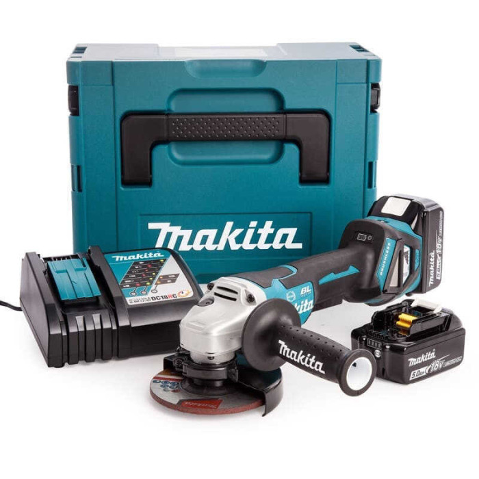 Meuleuse d'angle Makita DGA517RTJ 18V LXT