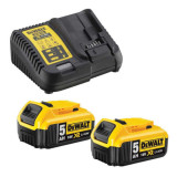 Pack énergie DeWalt DCB115P2 18V 2 x 5,0 Ah