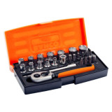 Coffret 25 douilles et embouts Bahco SL25 en 1/4