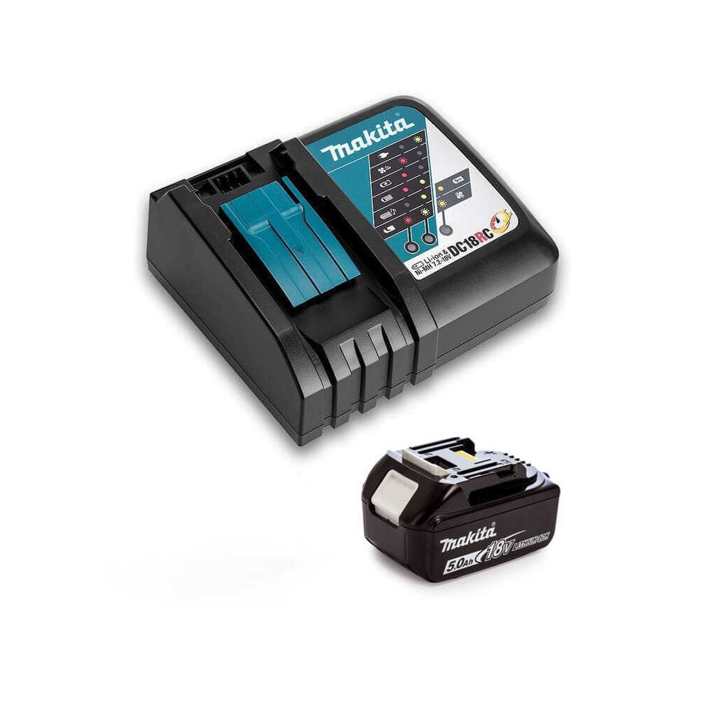 Batterie Makita 191B51-7 18V LXT 5,0 Ah + chargeur