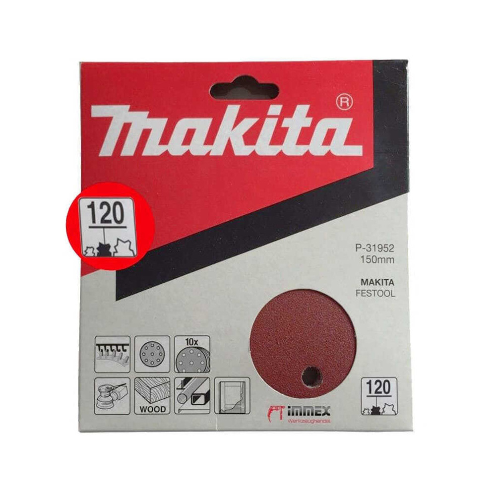 Disques abrasifs Ø 150 mm Makita P-31952