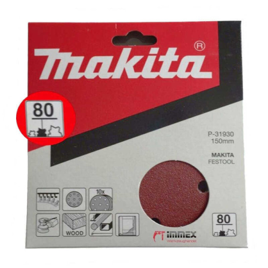 Disques abrasifs Ø 150 mm Makita P-31930