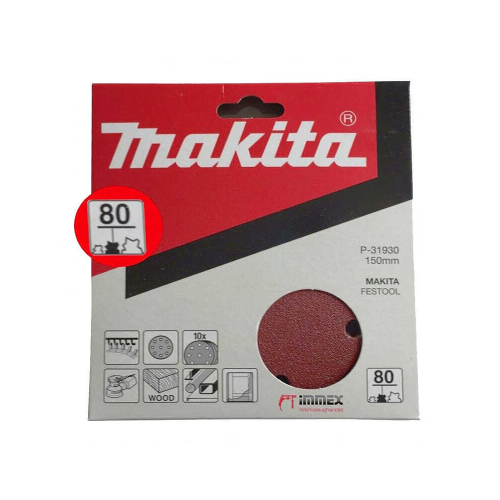 Disques abrasifs Ø 150 mm Makita P-31930