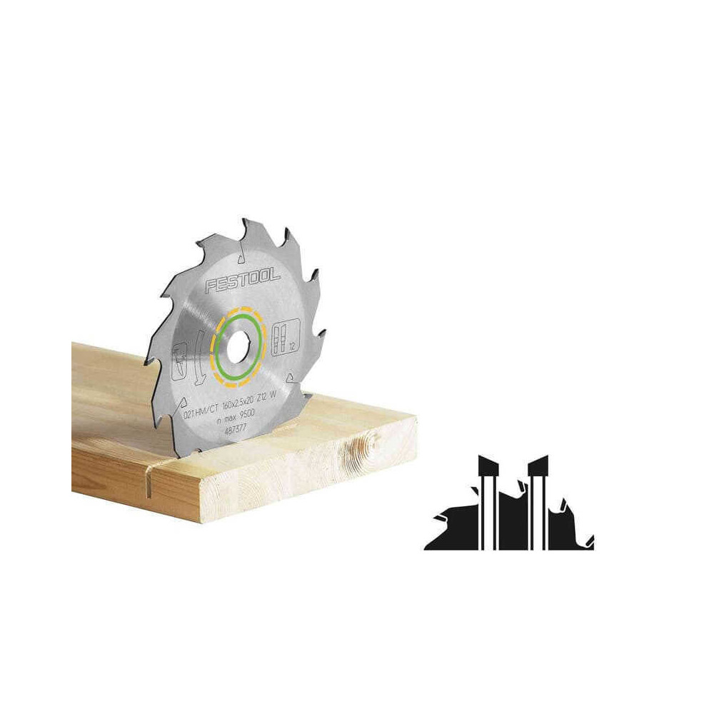 Lame Festool 768129 160 mm 18 dents WOOD STANDARD