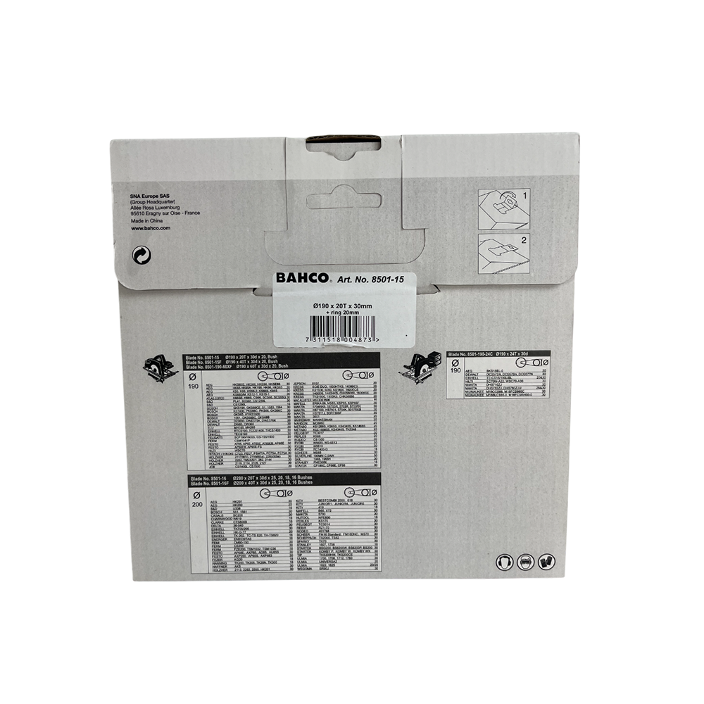 Lame de scie circulaire Bahco 8501-15