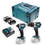Pack Makita DLXCBO021 18V LXT 2x5,0 Ah