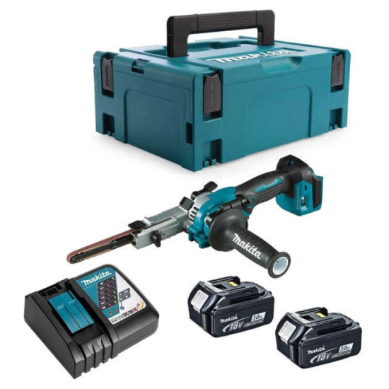 Ponceuse à bande Makita DBS180RFJ 18V LXT