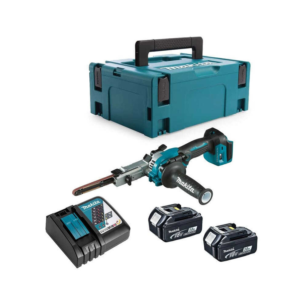 Ponceuse à bande Makita DBS180RFJ 18V LXT
