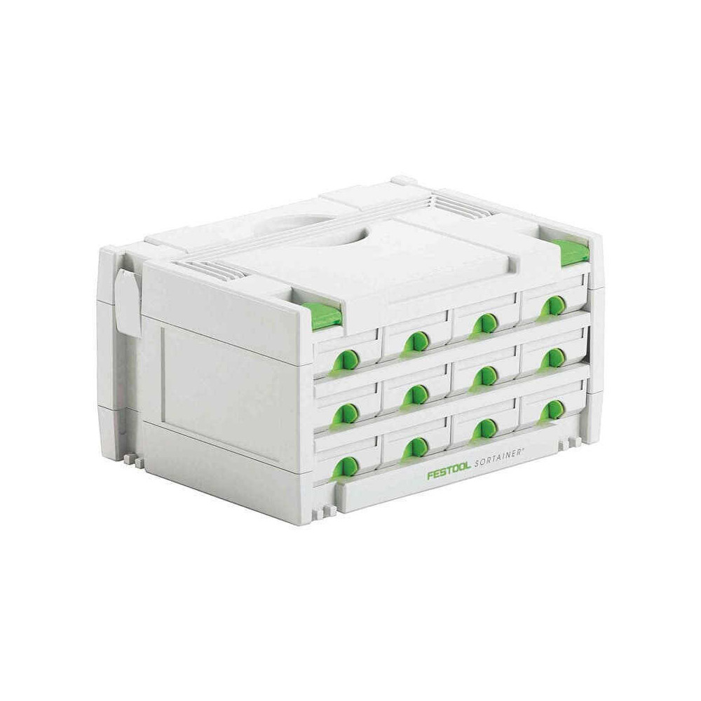 Sortainer Festool 491986 SYS 3-SORT/12 à 12 tiroirs