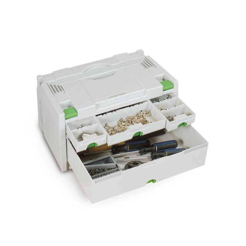 Sortainer Festool 491986 SYS 3-SORT/12 à 12 tiroirs