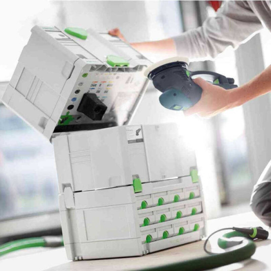 Sortainer Festool 491986 SYS 3-SORT/12 à 12 tiroirs
