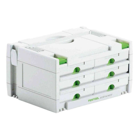 Sortainer Festool 491984 SYS 3-SORT/6 à 6 tiroirs