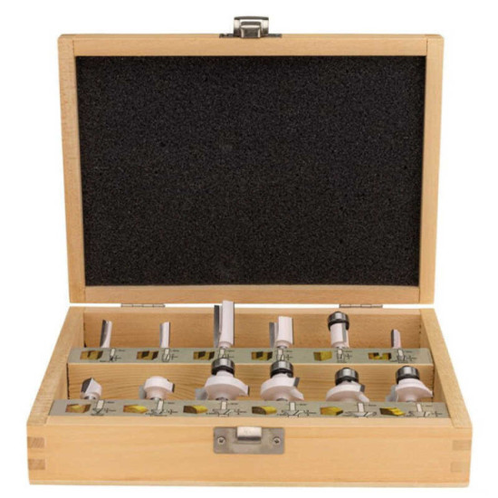 Coffret 12 fraises Makita D-57065 queue 6 mm HT