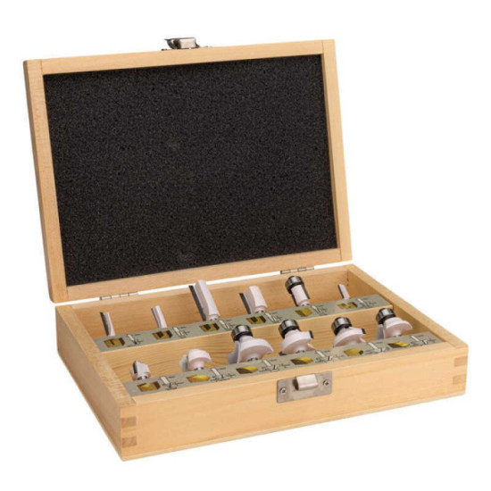 Coffret 12 fraises Makita D-57065 queue 6 mm HT