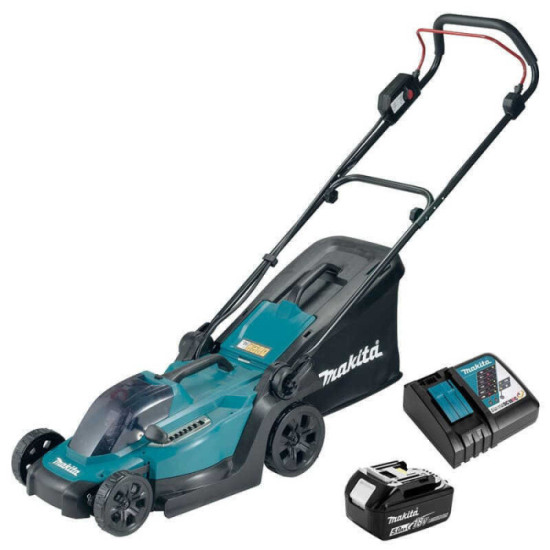 Tondeuse Makita DLM330RT 18V 33 cm batterie 5,0 Ah