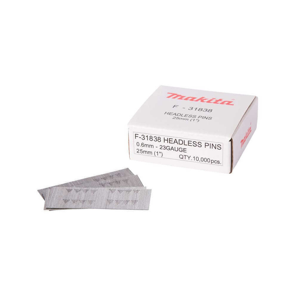 Finettes 23 Ga 25 mm Makita F-31838 x 10 000
