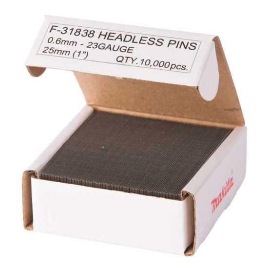 Finettes 23 Ga 25 mm Makita F-31838 x 10 000