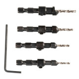 Coffret mèches à chanfreiner Makita D-73455