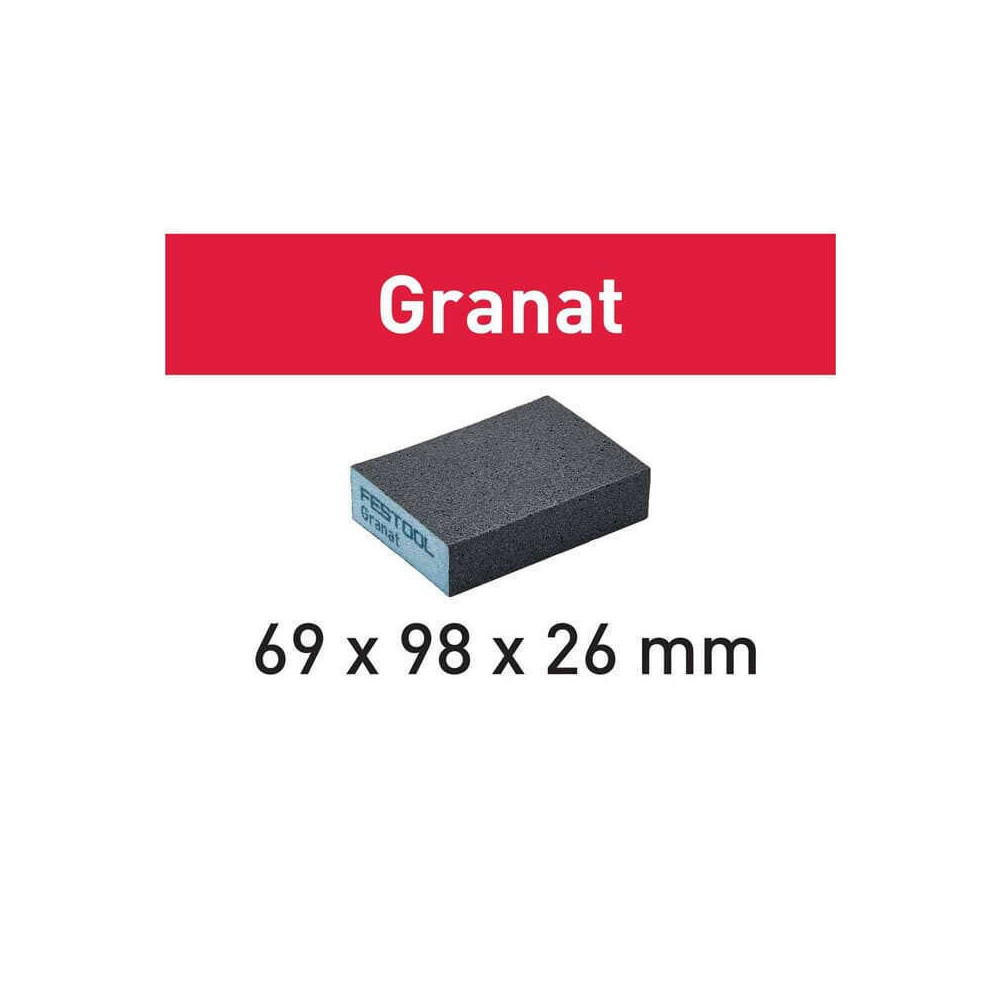 Éponge de ponçage 69x98x26 36 GR Festool 201080