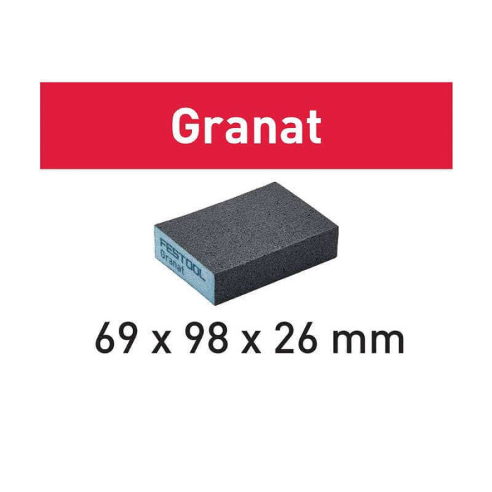 Éponge de ponçage 69x98x26 36 GR Festool 201080