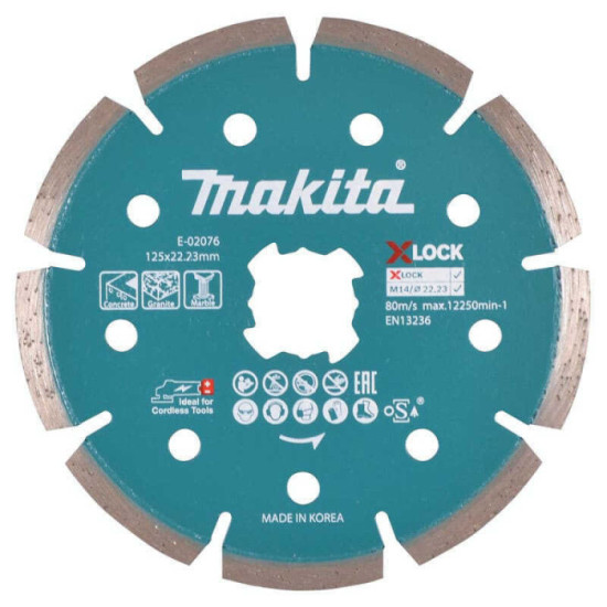Disque Diamant Béton X-LOCK Makita E-02076