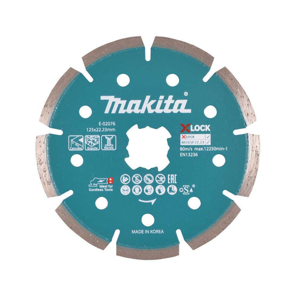Disque Diamant Béton X-LOCK Makita E-02076