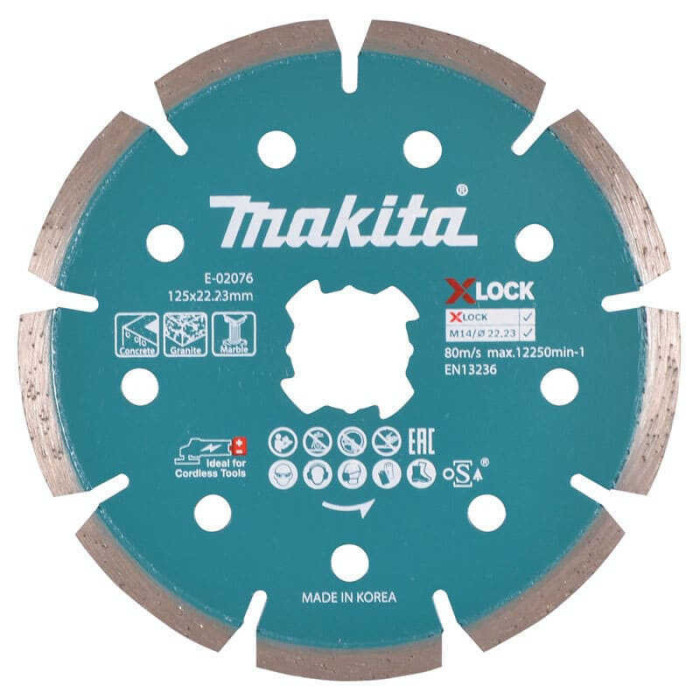 Disque Diamant Béton X-LOCK Makita E-02076