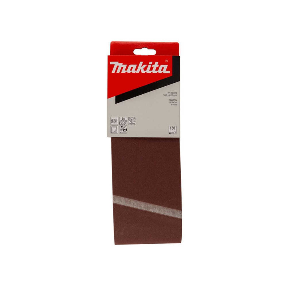 Bande abrasive 100x610 Makita P-36930 grain 150