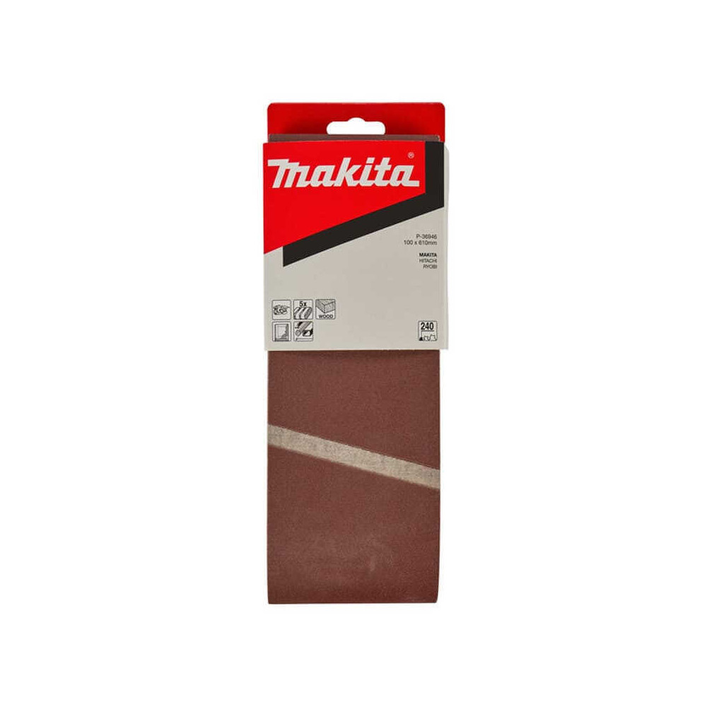 Bande abrasive 100x610 Makita P-36946 grain 240