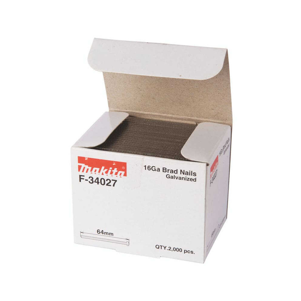 Brads 16 Ga Makita F-34027 64 mm x 2000