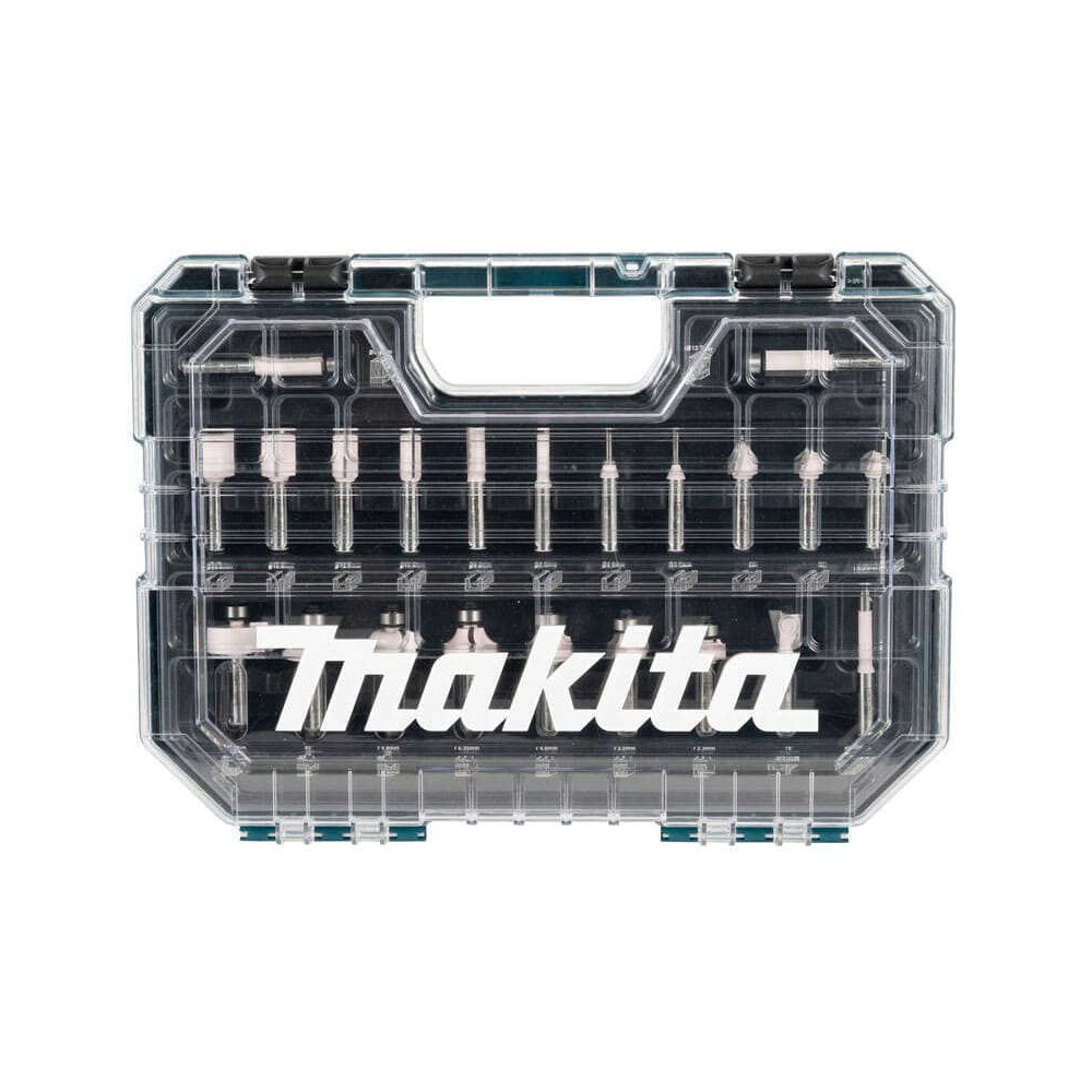 Coffret 22 fraises Makita D-74778 queue 8 mm