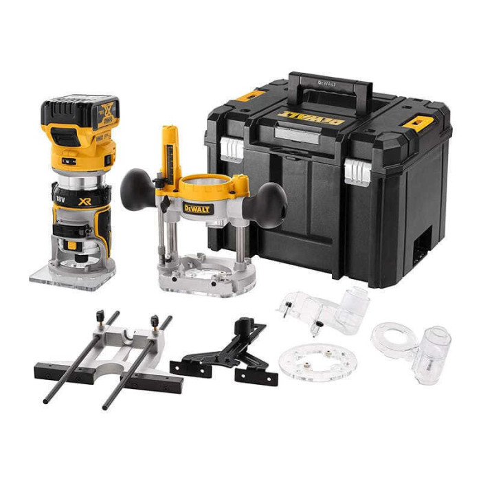 Affleureuse-défonceuse DeWalt DCW604NT 18V XR TSTAK
