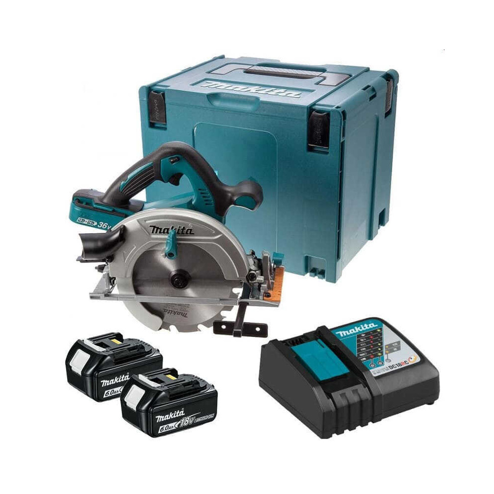 Scie circulaire Makita DHS710RGJ 36V 2 x 6,0 Ah