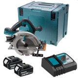 Scie circulaire Makita DHS710RGJ 36V 2 x 6,0 Ah