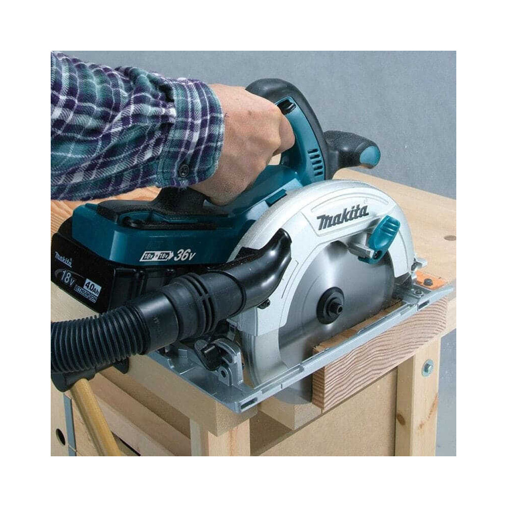 Scie circulaire Makita DHS710RGJ 36V 2 x 6,0 Ah