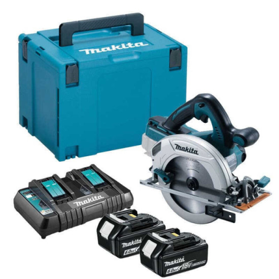 Scie circulaire Makita DHS710PG2J 36V 2 x 6,0 Ah