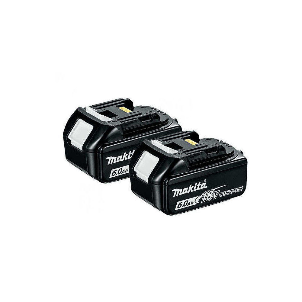 Pack 2 batteries 18V 6,0 Ah Makita 197293-4