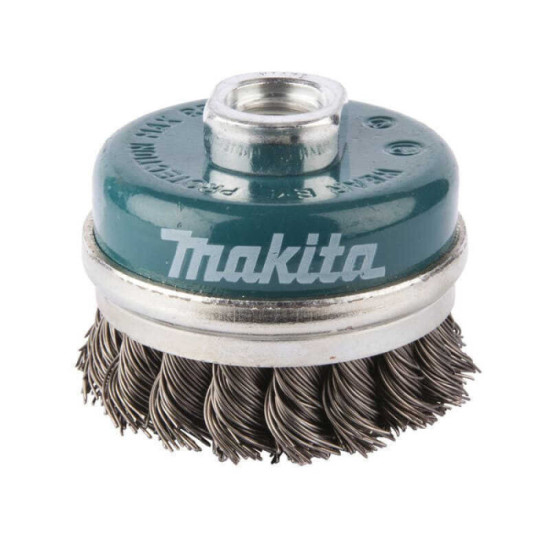 Brosse boisseau Makita D-24153 60 mm M14 torsadée