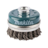 Brosse boisseau Makita D-24153 60 mm M14 torsadée