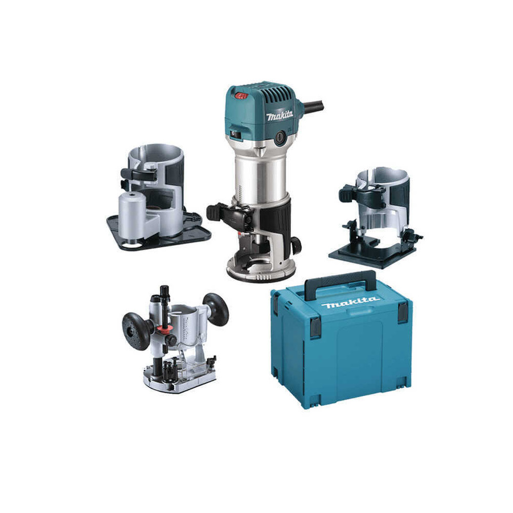 Défonceuse Makita RT0702CX3J 710 W vitesse variable