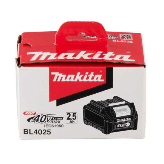 Batterie Makita BL4025 40V XGT 2,5 Ah Li-Ion