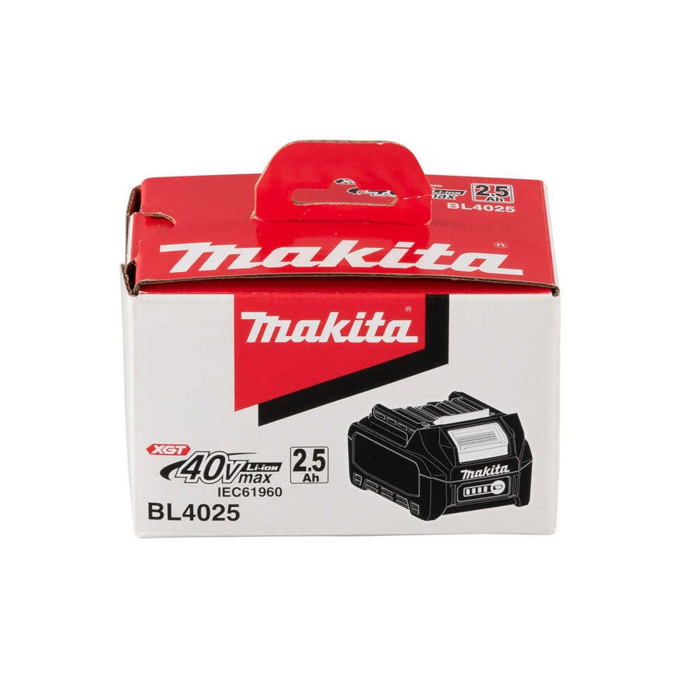 Batterie Makita BL4025 40V XGT 2,5 Ah Li-Ion