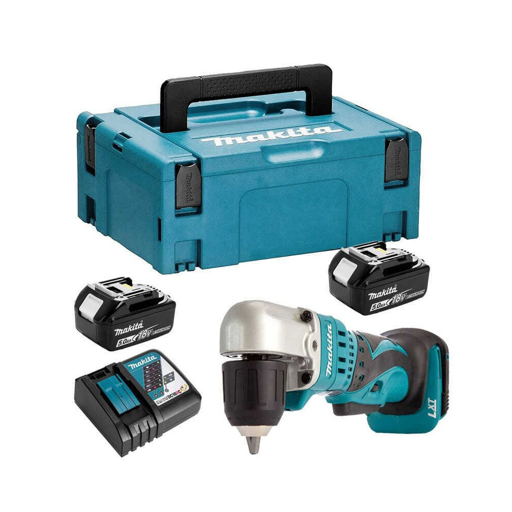 Perceuse d'angle Makita DDA351RTJ 2x5,0 Ah