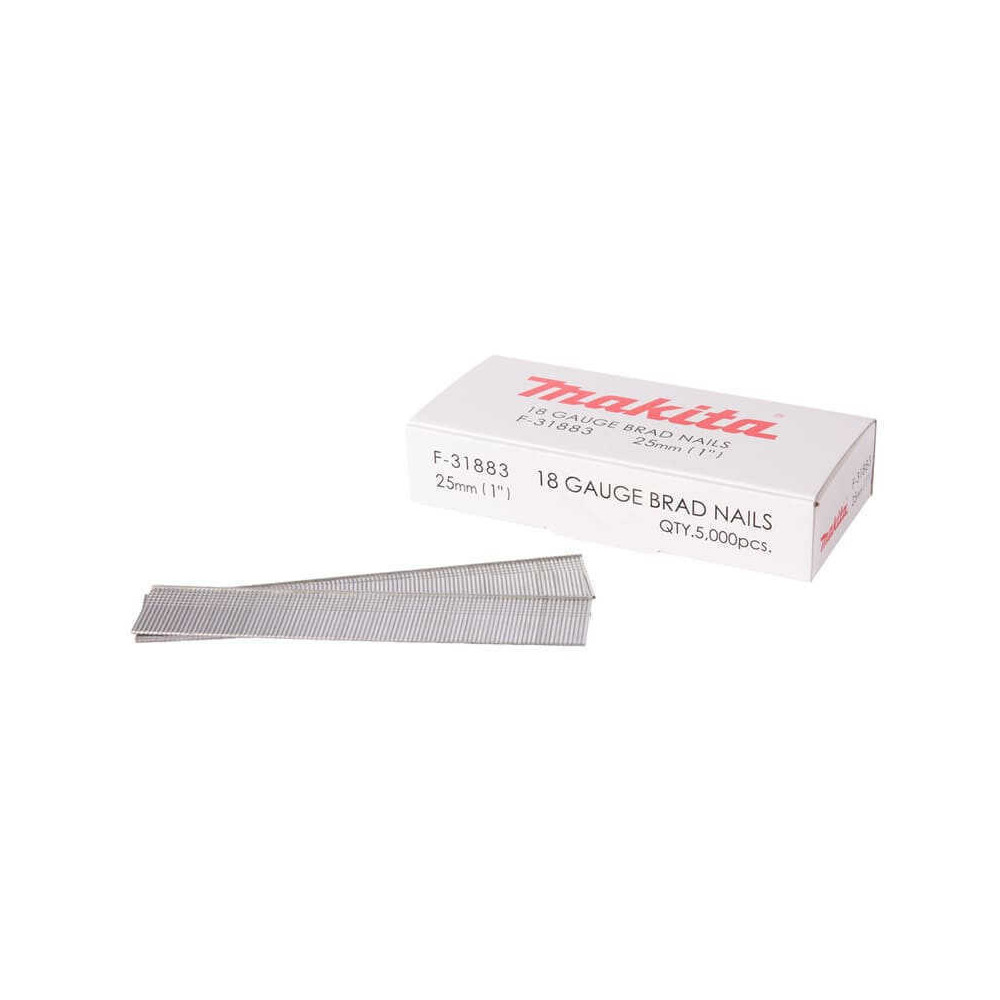 Clous mini brads 18 Ga 25 mm Makita F-31883