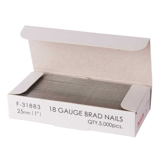 Clous mini brads 18 Ga 25 mm Makita F-31883