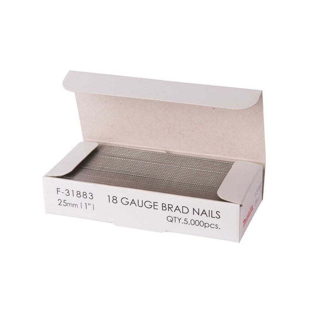 Clous mini brads 18 Ga 25 mm Makita F-31883