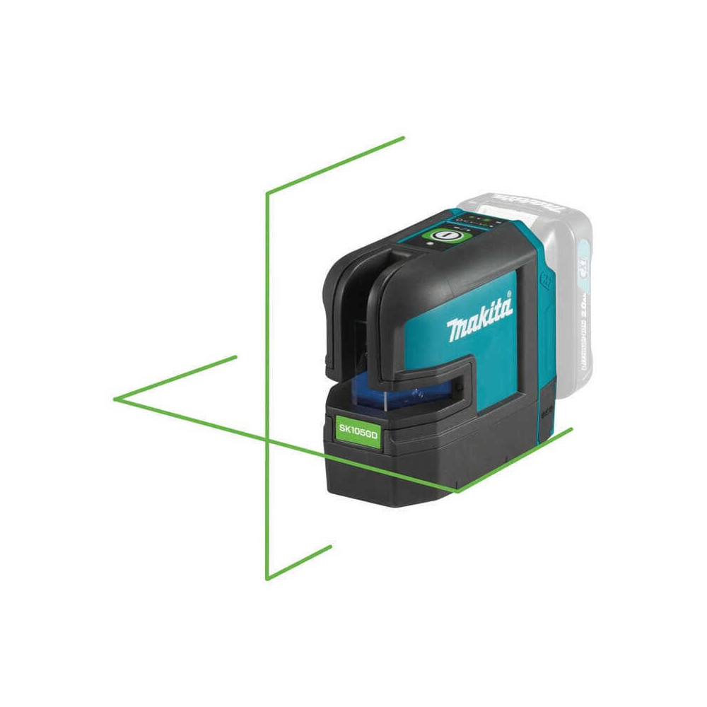 Laser croix vert Makita SK105GDZ 12V CXT