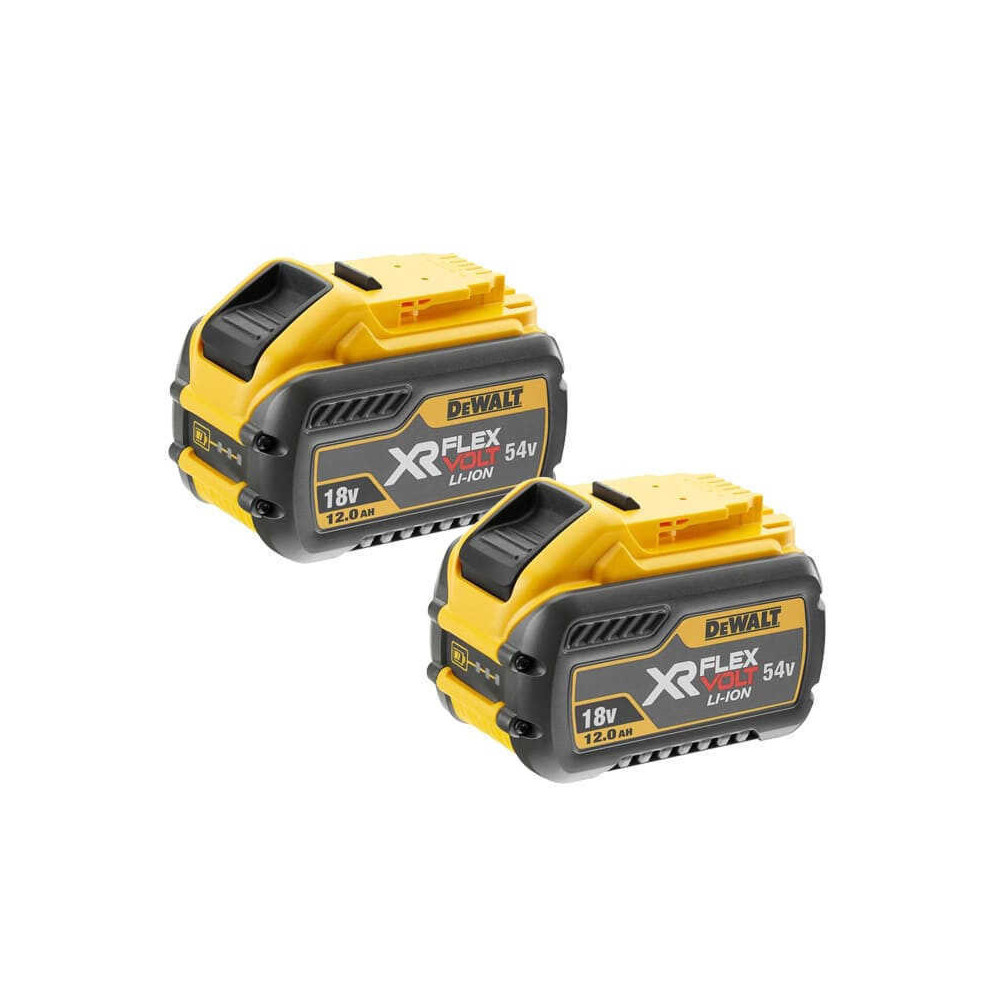 Lot 2 batteries FlexVolt 12 Ah DeWalt DCB548Y2