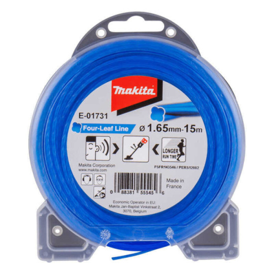 Fil nylon hélicoïdal 1,65 mm Makita E-01731