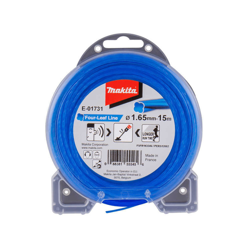 Fil nylon hélicoïdal 1,65 mm Makita E-01731